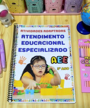 Apostila de Atividades Adaptadas -  (AEE) para o 3° Ano 📘