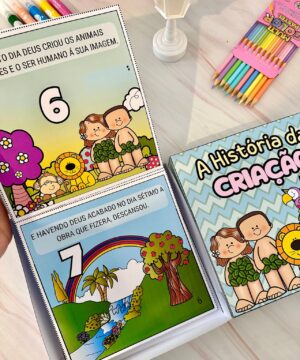 📦 Livro na Caixa “A História da Criação”