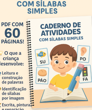 📘 Caderno de Atividades com Sílabas Simples – VOLUME 2! ✏️
