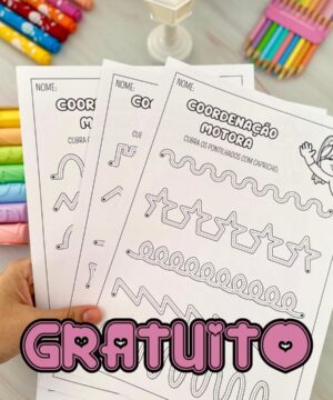 Atividades de Coordenação Motora para Crianças! 🖍️
