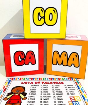 🎲 Kit Dado das Sílabas 🎲