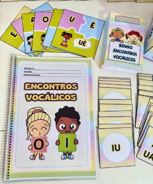 Kit Encontros Vocálicos: Diversão e Aprendizado 🎉📚