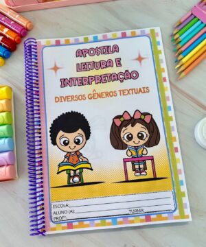 📚 Apostila para trabalhar leitura e interpretação de textos