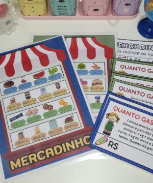 🛒 Mercadinho - Qual é o troco?