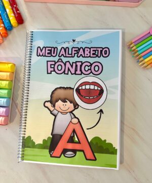 📚 Apostila de Atividades para Trabalhar o Alfabeto com Abordagem Fônica