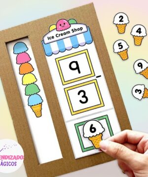 🍨 Diversão Matemática com Sorvete – Aprender nunca foi tão gostoso!