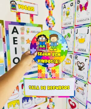 📘✨ Kit Sala de Aula Decorativo – Inclusivo e Interativo ✨📘