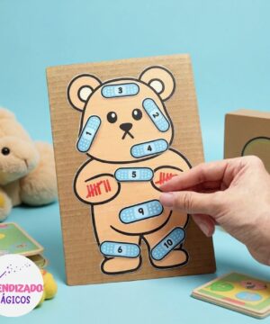 🧸 Contagem com Ursinhos – Aprendendo números com diversão e ternura! 💛