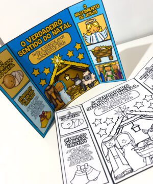 Lapbook Natal Cristão  – Nascimento de Jesus