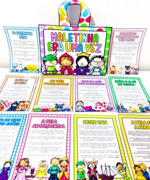 Maletinha Era Uma Vez  – 12 Contos Clássicos Infantis Ilustrados