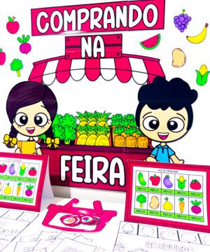 Comprando na Feira  – Jogo Pedagógico com Dinheiro e Matemática