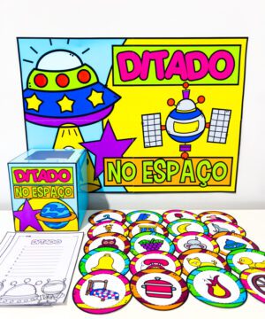 Ditado no Espaço – Atividade de Escrita Lúdica com Tema Espacial