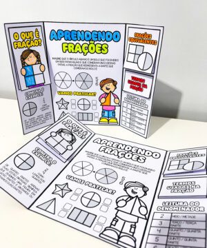 Lapbook Aprendendo Frações