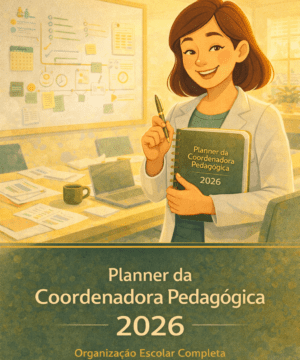 Planner da Coordenadora Pedagógica – Organização Escolar Completa