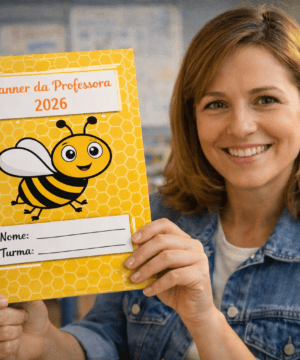 Planner da Professora 2026 Tema Abelha – Planejamento Escolar Completo