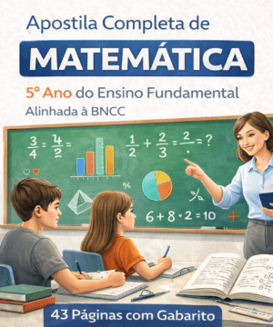 Apostila Completa de Matemática 5º Ano Alinhada à BNCC (43 Paginas com Gabarito)