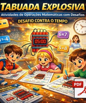 Tabuada Explosiva – Atividades de Operações Matemáticas com Desafios (PDF)