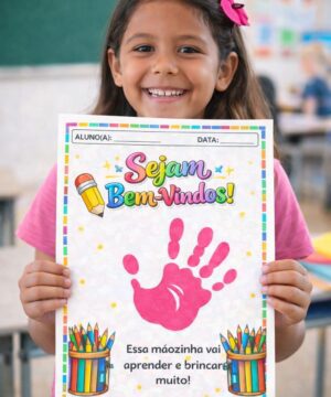 Atividades de Volta às Aulas – Kit Pronto para Imprimir