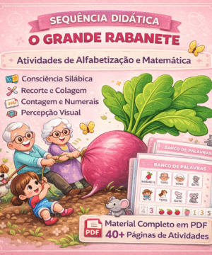 Sequência Didática O Grande Rabanete –  Atividades para Educação Infantil