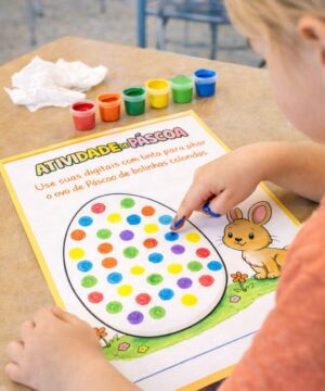 Kit Pedagógico de Atividades de Páscoa Educação Infantil