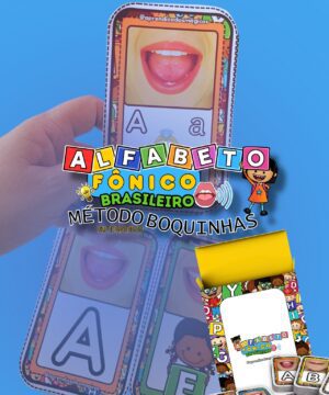 Alfabeto Fônico com Apoio Visual – Cards para Alfabetização